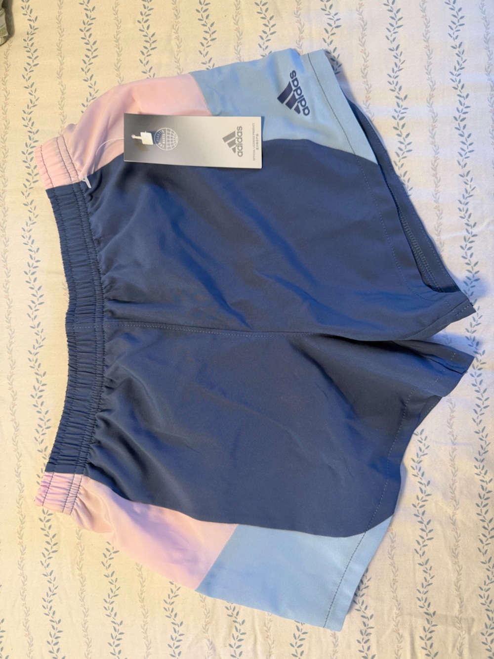 adidas shorts with Pink Trim